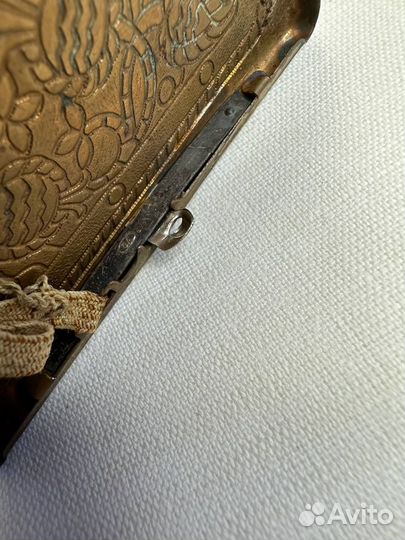 Латунный портсигар