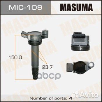 MIC-109 катушка зажигания Lexus ES/RX, Toyota