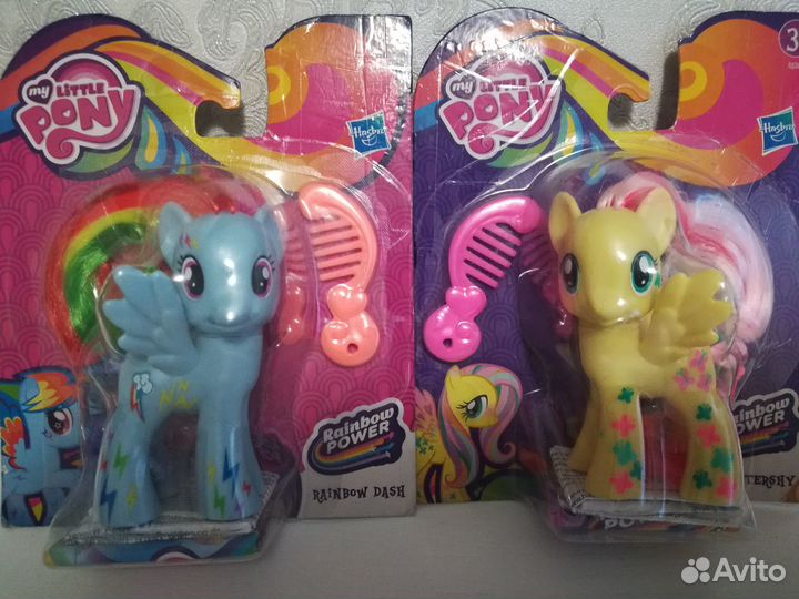 Запакованные MLP Rainbow Power - Флаттершай/Радуга