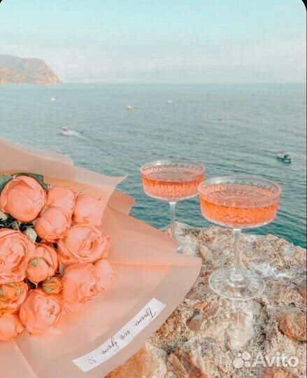 Эстетичные бокалы IKEA для вина, шампанского 2 шт