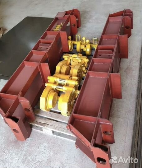 Концевые тележки для опорного кран-балка 2-3-5-10т.Тельфер таль