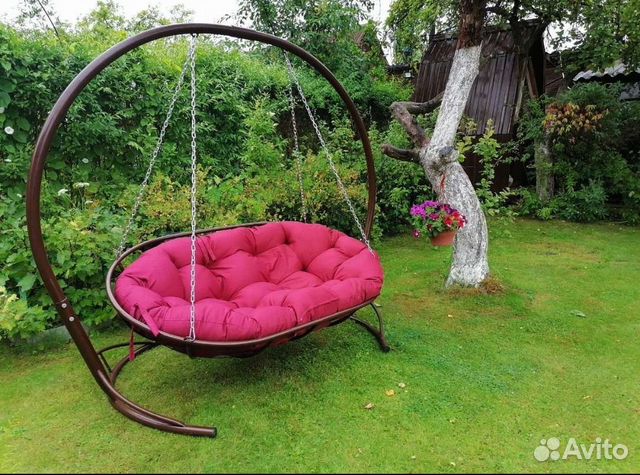 Подвесной диван - качели 