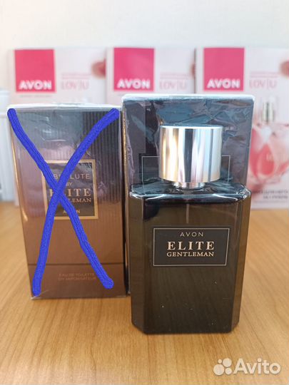 Туалетная мужская вода Avon Elite Gentleman