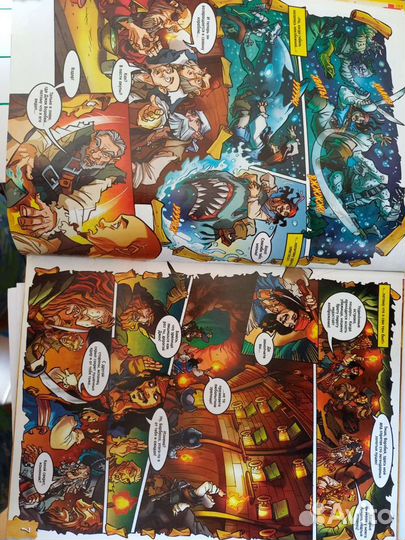 Журналы: Пираты карибского моря,Marvel,Космос