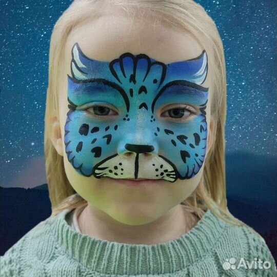 Аквагрим, блеск-тату выезд