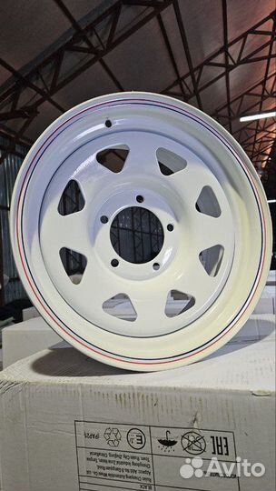 Диск R15x7 5x139.7 ET-20 CB110.1 белый