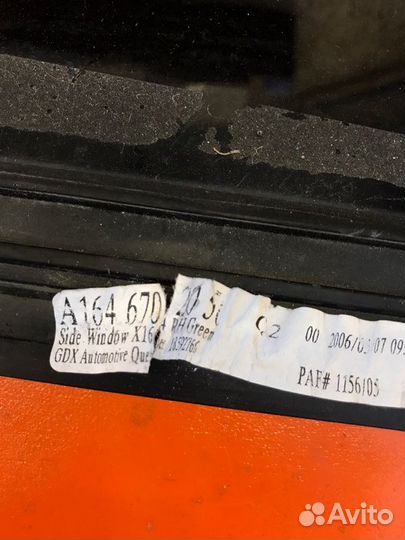 Форточка багажника правая Mercedes Benz Gl550 W164