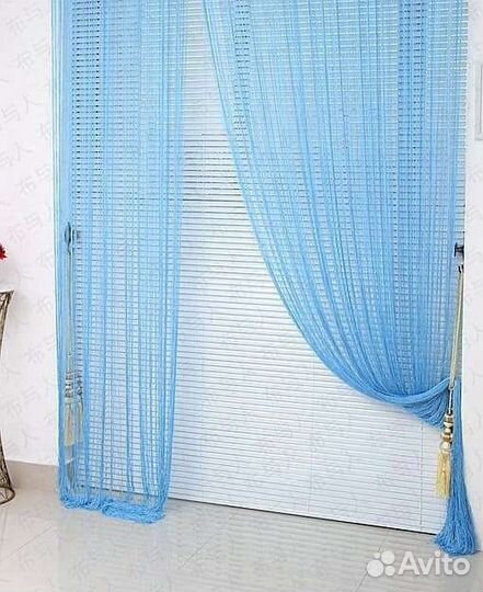 Кисея/нитяная штора/тюль/занавеска новая