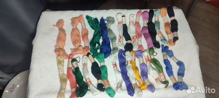 Нитки мулине СССР