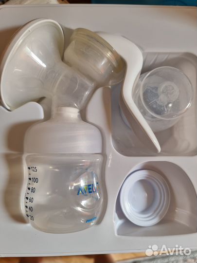 Молокоотсос avent ручной и 2 подарка