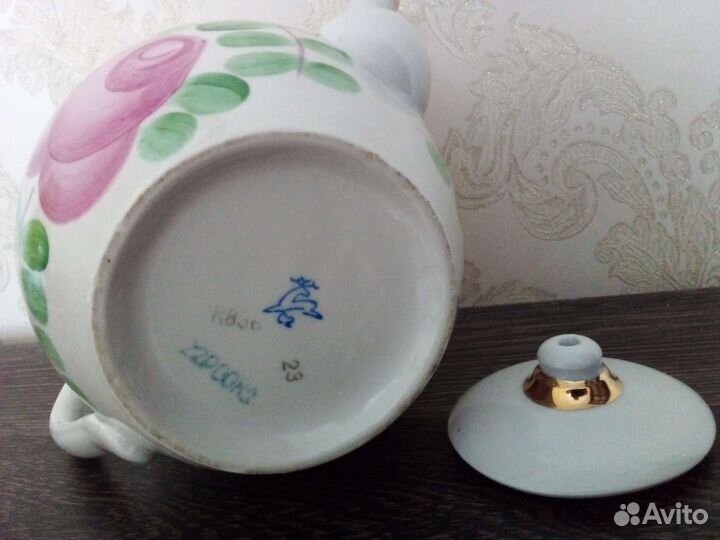 Чайники сахарницы Гжель Конаково Кузяево СССР