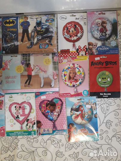 Воздушные шары в упаковке