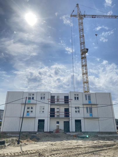 2-к. квартира, 53,3 м², 1/16 эт.