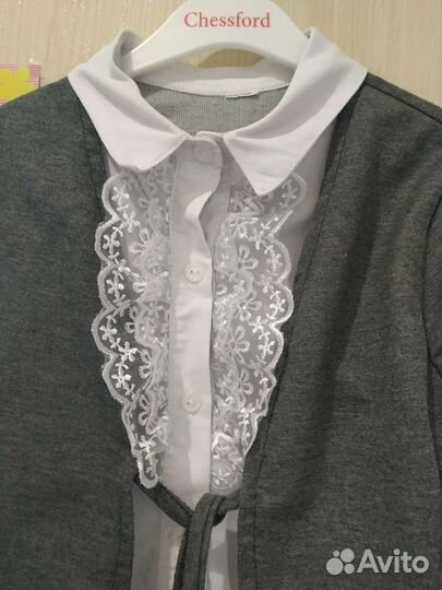 Школьные блузки и сарафаны