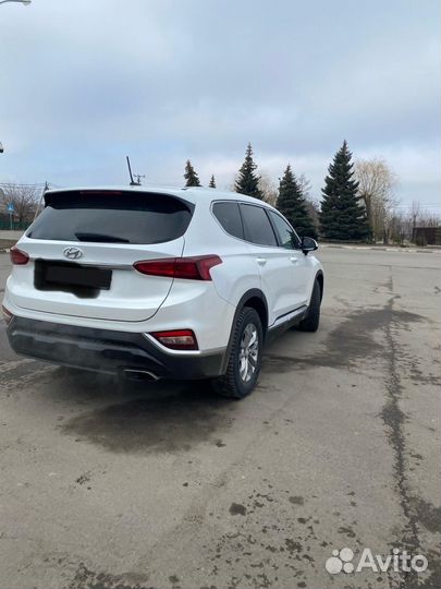 Hyundai Santa Fe 2.4 AT, 2019, 70 000 км