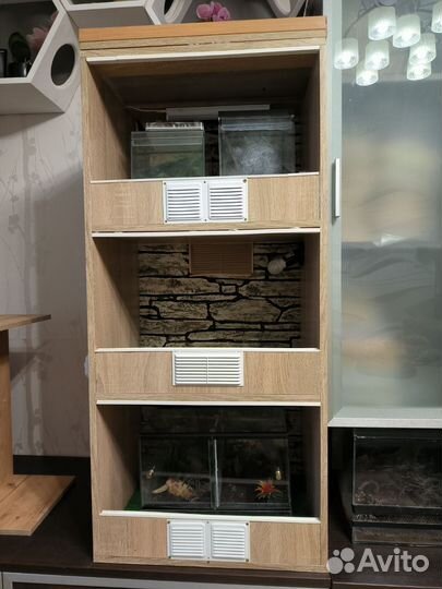 Террариум стеллаж