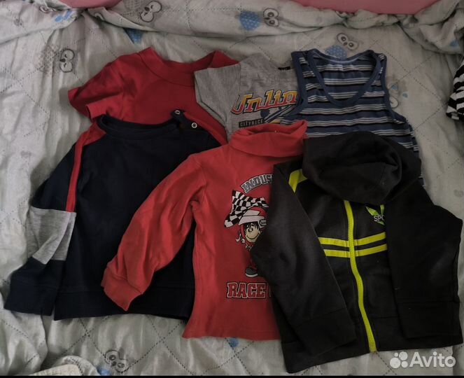 Пакет вещей на мальчика 86 92
