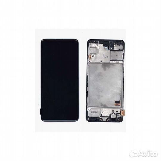 Дисплей для Samsung M317F Galaxy M31s в рамке