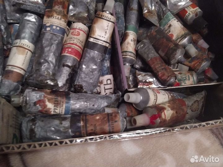 Масляные краски советские