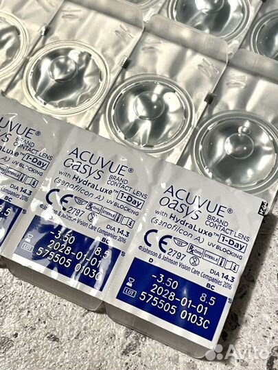 Acuvue Контактные линзы oasys 1-DAY