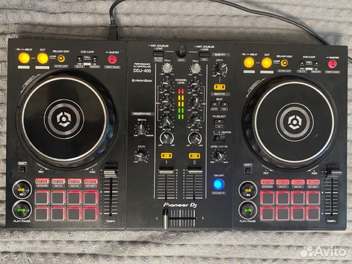 Dj контроллер pioneer ddj 400