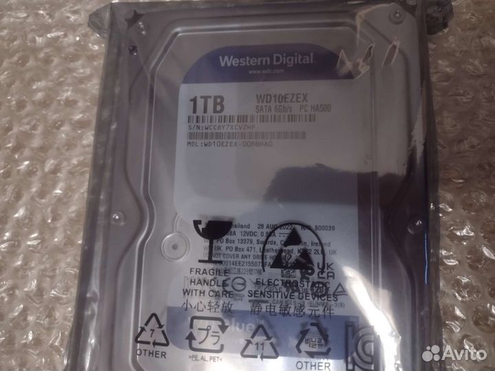 1 тб Жесткий диск WD Blue (WD10ezex)