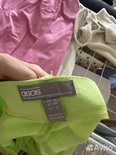 Шорты льняные ASOS женские