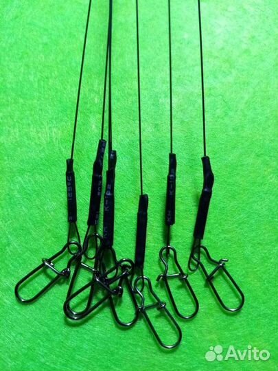 Титановые поводки для ловли хищника