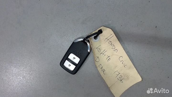 Ключ зажигания Honda Civic 2015, 2015