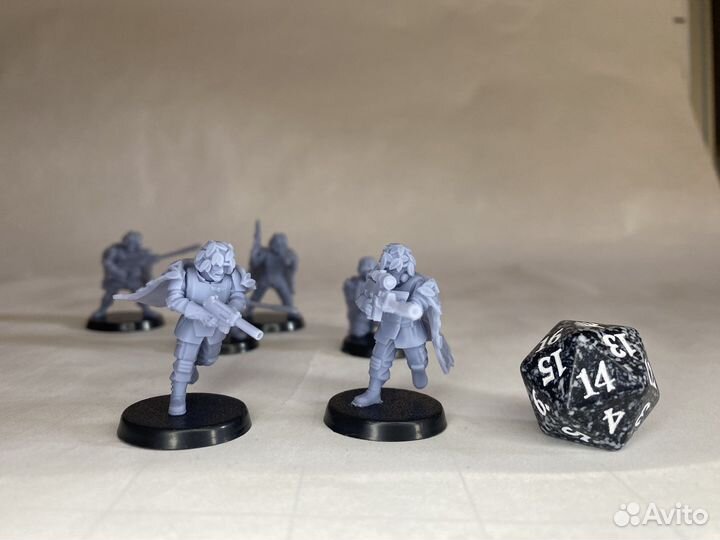 Warhammer 40000 снайперы / набор миниатюр