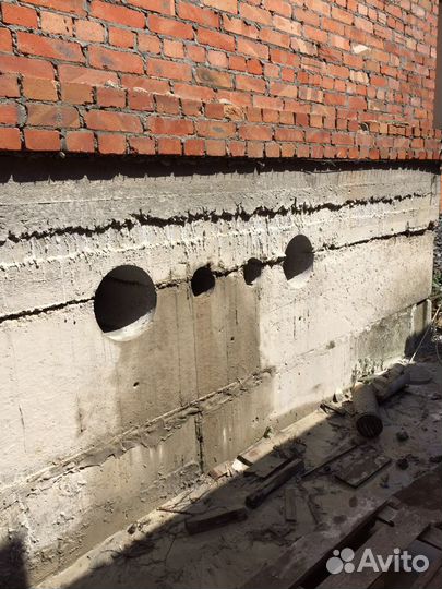 Алмазное бурение отверстий. Резка проёмов