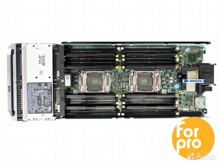 Лезвие dell M620 2xE5-2680v2 96GB