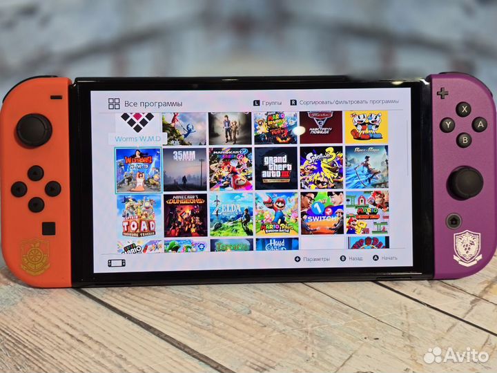 Nintendo Switch Oled Pokemon Scarlet&Violet Прошит