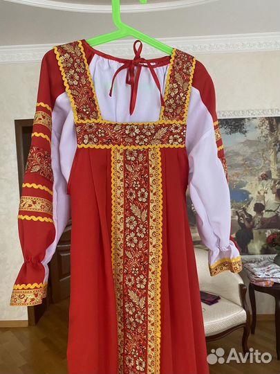 Русский народный костюм для девочки 134-140