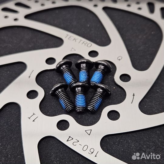 Тормозной диск (ротор) Tektro TR-24, 160 мм, 6 бол