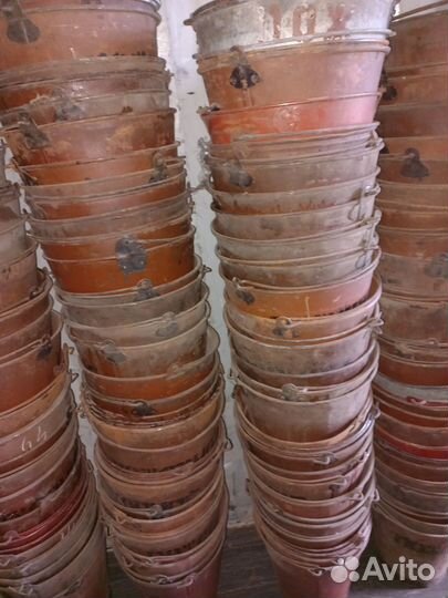 Вёдра пожарные СССР новые с хранения