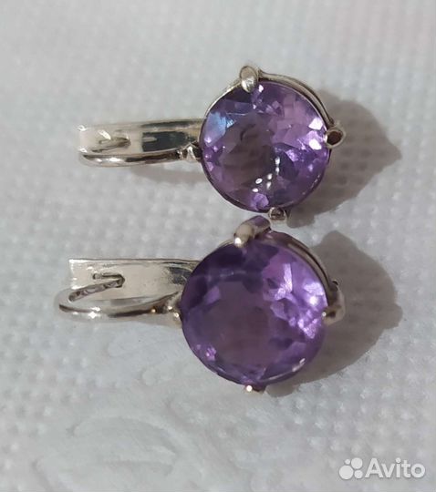 Серьги из серебра