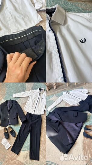 Школьный костюм Peplos+рубашка