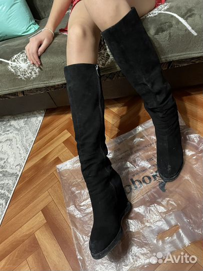 Ботфорты зимние