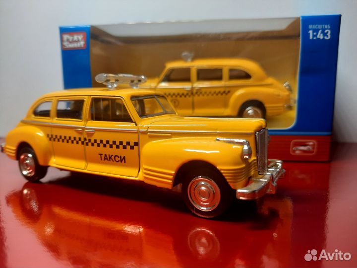 Модель зис-110 такси Машинка Коллекционная
