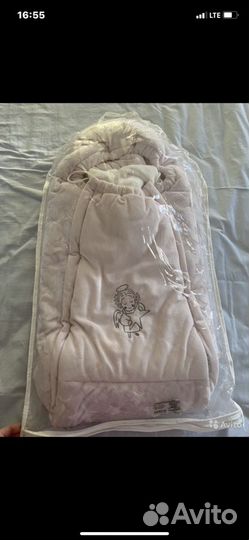 Конверт на выписку зимний для девочки