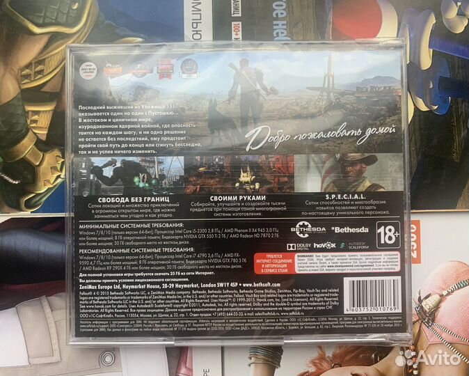 Fallout 4 PC sealed новый диск силд