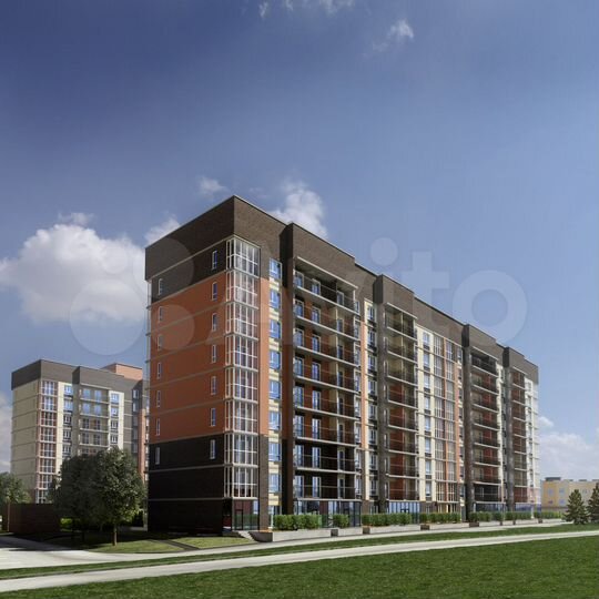 3-к. квартира, 63,5 м², 9/9 эт.
