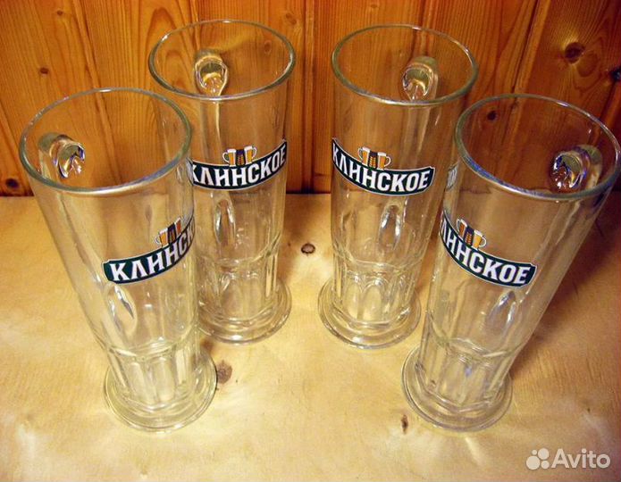 Бокалы (кружки, посуда) для пива Клинское 0,5