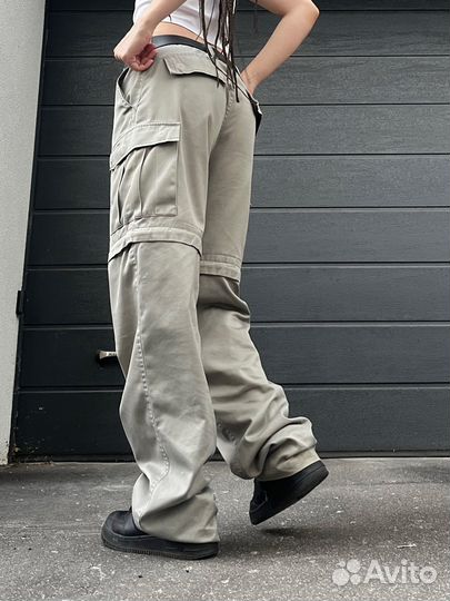 Штаны карго секонд