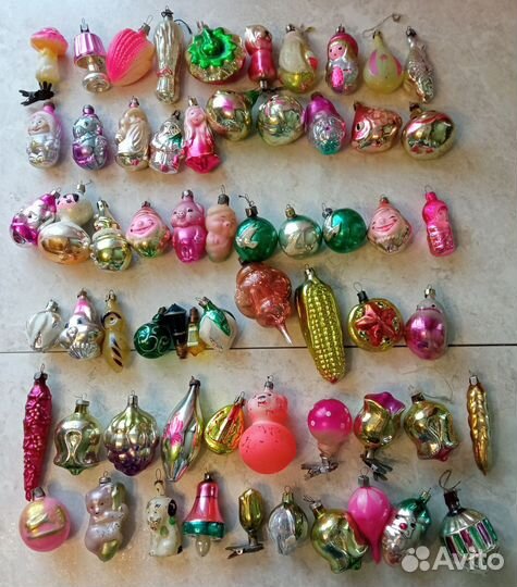 Елочные игрушки СССР