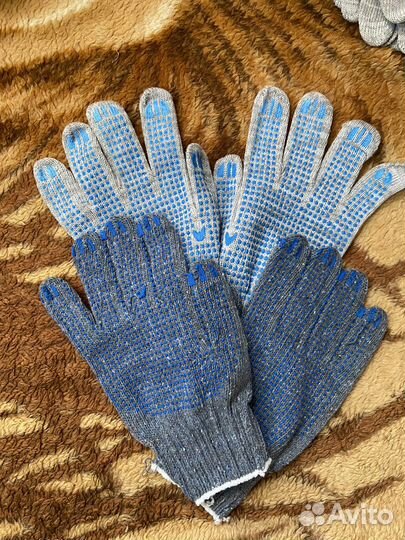 Рабочие, строительные перчатки