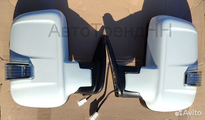 Зеркало белое Газель Бизнес под Некст повтритель