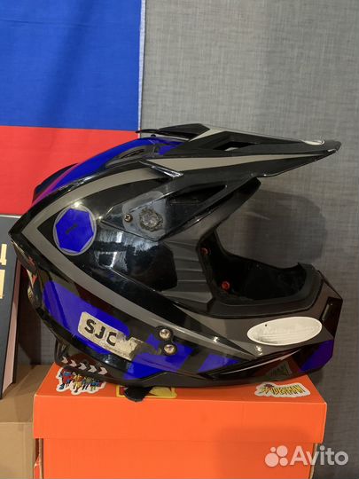 Кроссовый шлем ataki