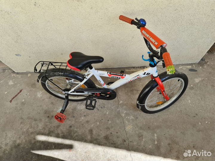 Детский велосипед novatrack astra 18” белый